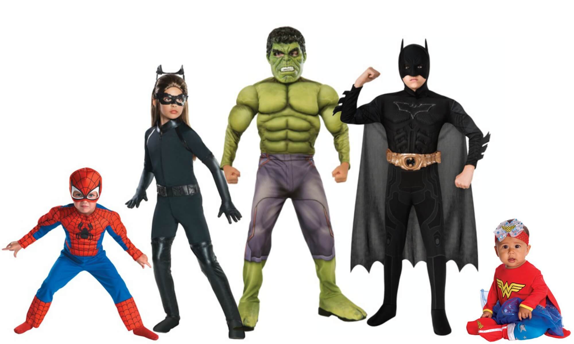Superhero costumes for kids